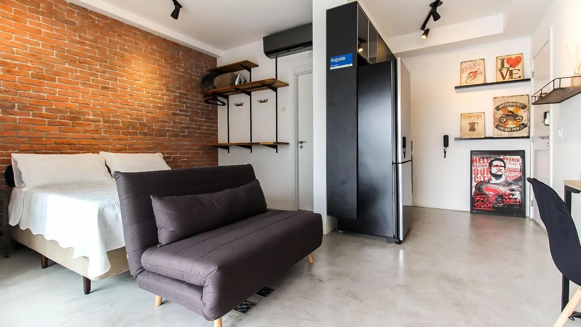 Vs2201 - Apto Moderno Na Augusta Prox A Paulista Sao Paulo Apartment